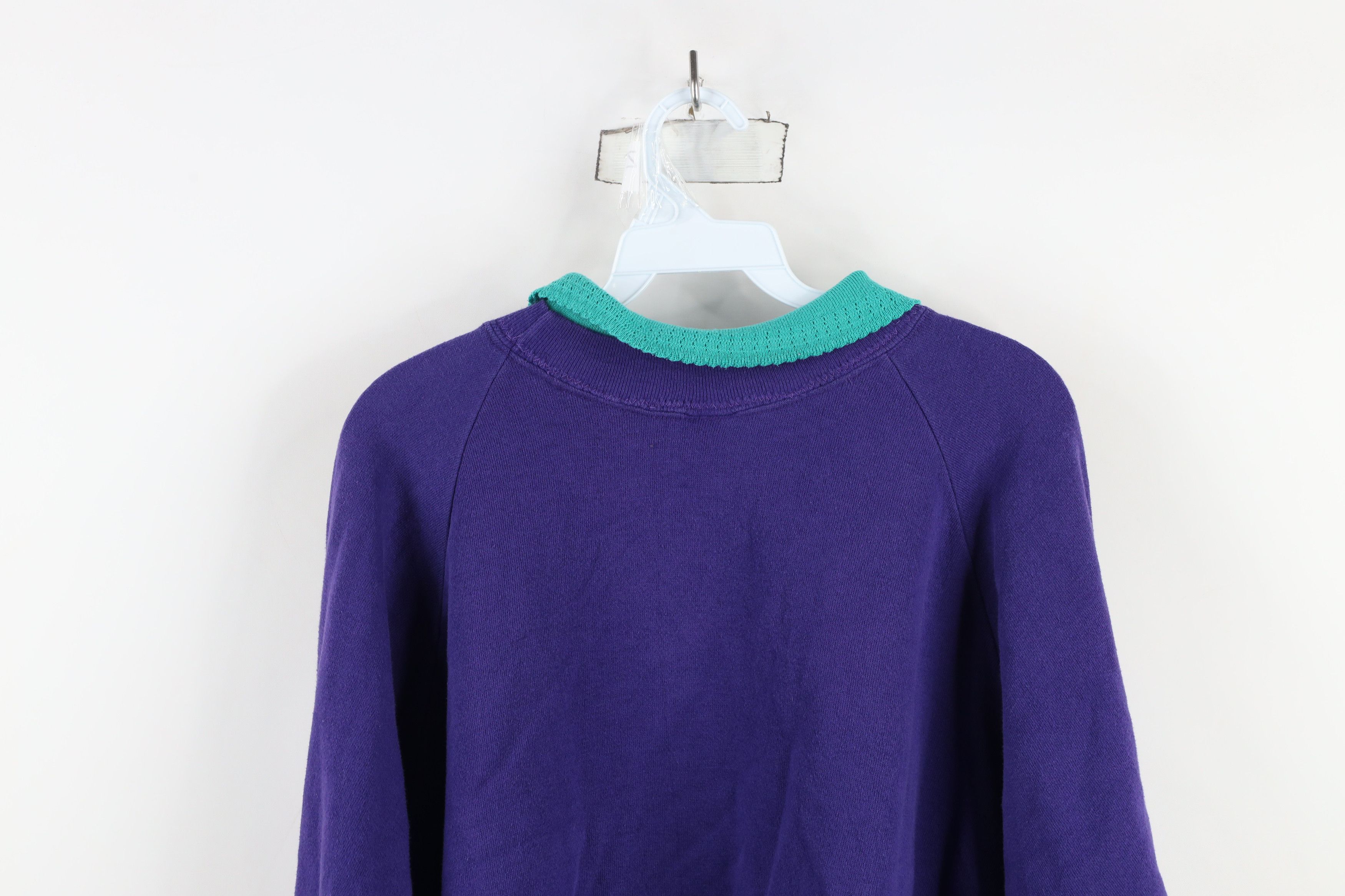 Vintage Vintage 90s Streetwear Farmhouse Collared Sweatshirt USA Size XXL / US 16-18 / IT 52-54 - 14 Thumbnail