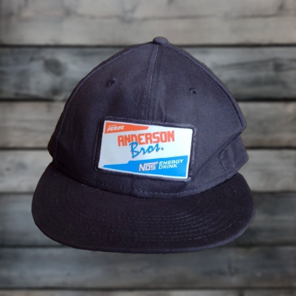Vintage Polaris RZR NOS Racing Snapback Hat Men One Size Black Size ONE SIZE - 1 Thumbnail