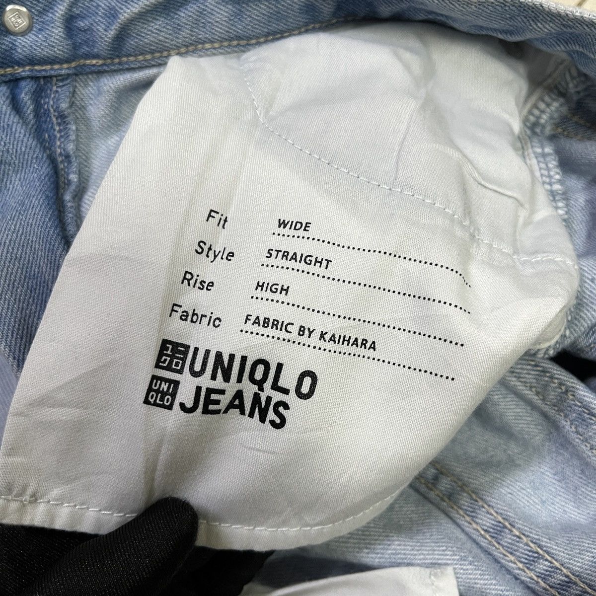 Japanese Brand × Uniqlo × Vintage Uniqlo Baggy Wide Jeans Size US 28 / EU 44 - 7 Thumbnail