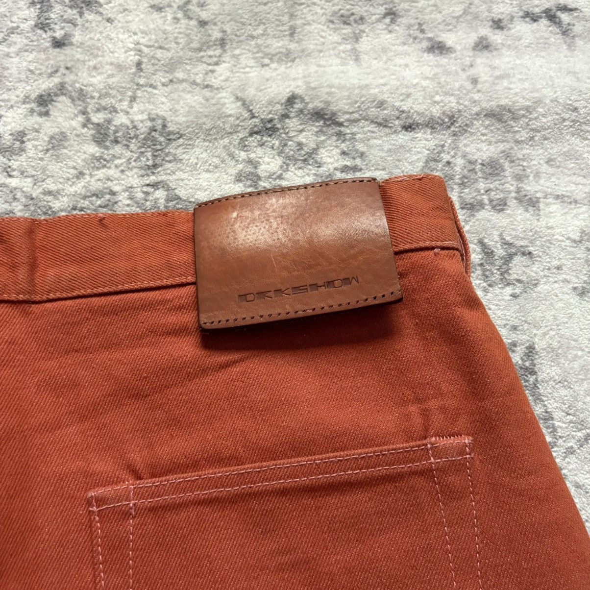 Rick Owens DRKSDHW Made in Japan Geth Cut Jeans Size 32