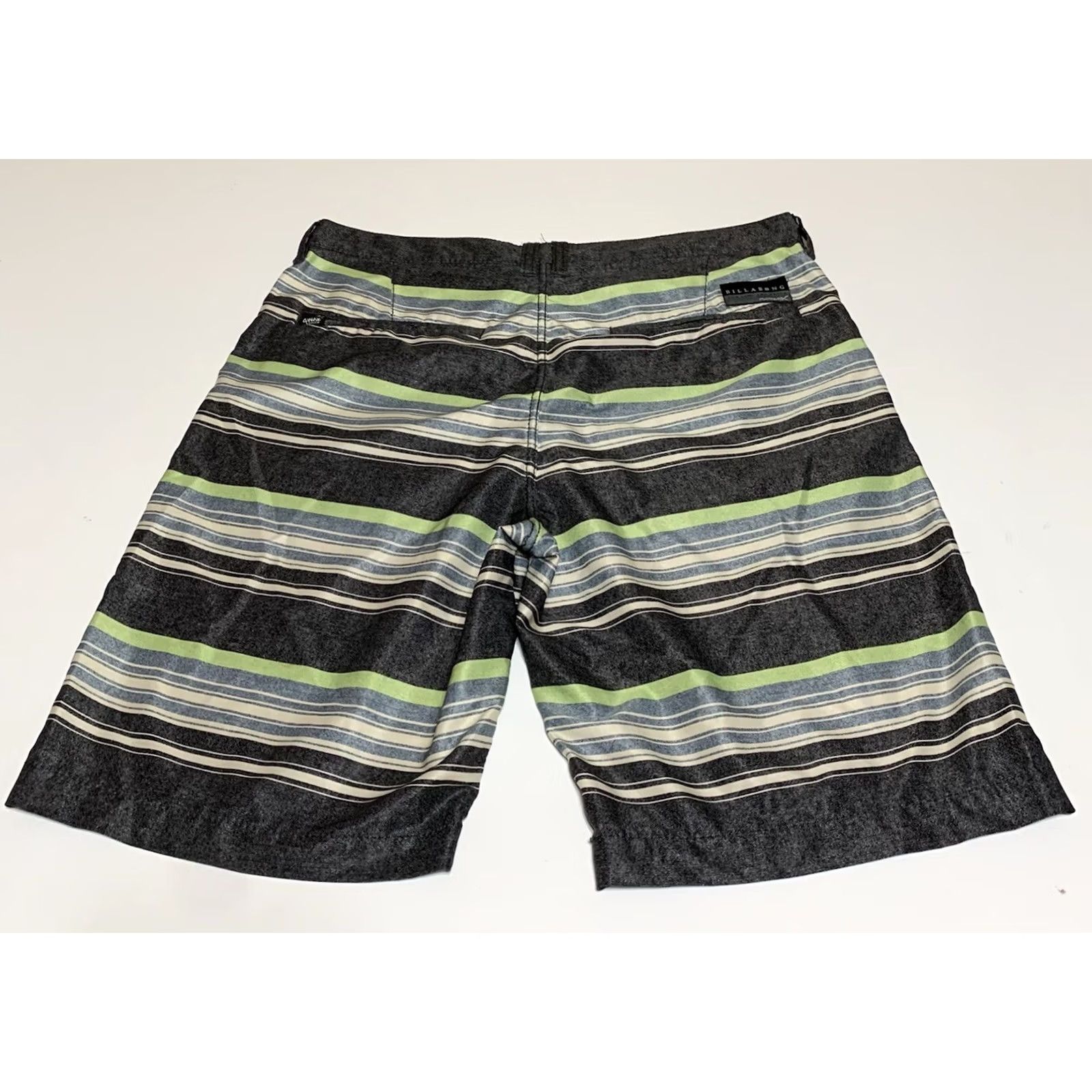 Billabong Billabong for Land and Water Platinum Stretch Swim Trunks Bottom Mens 34 Camouflage Multicolor 89% Polyester 11% Spandex Stretch Recreational Size US 34 / EU 50 - 2 Thumbnail