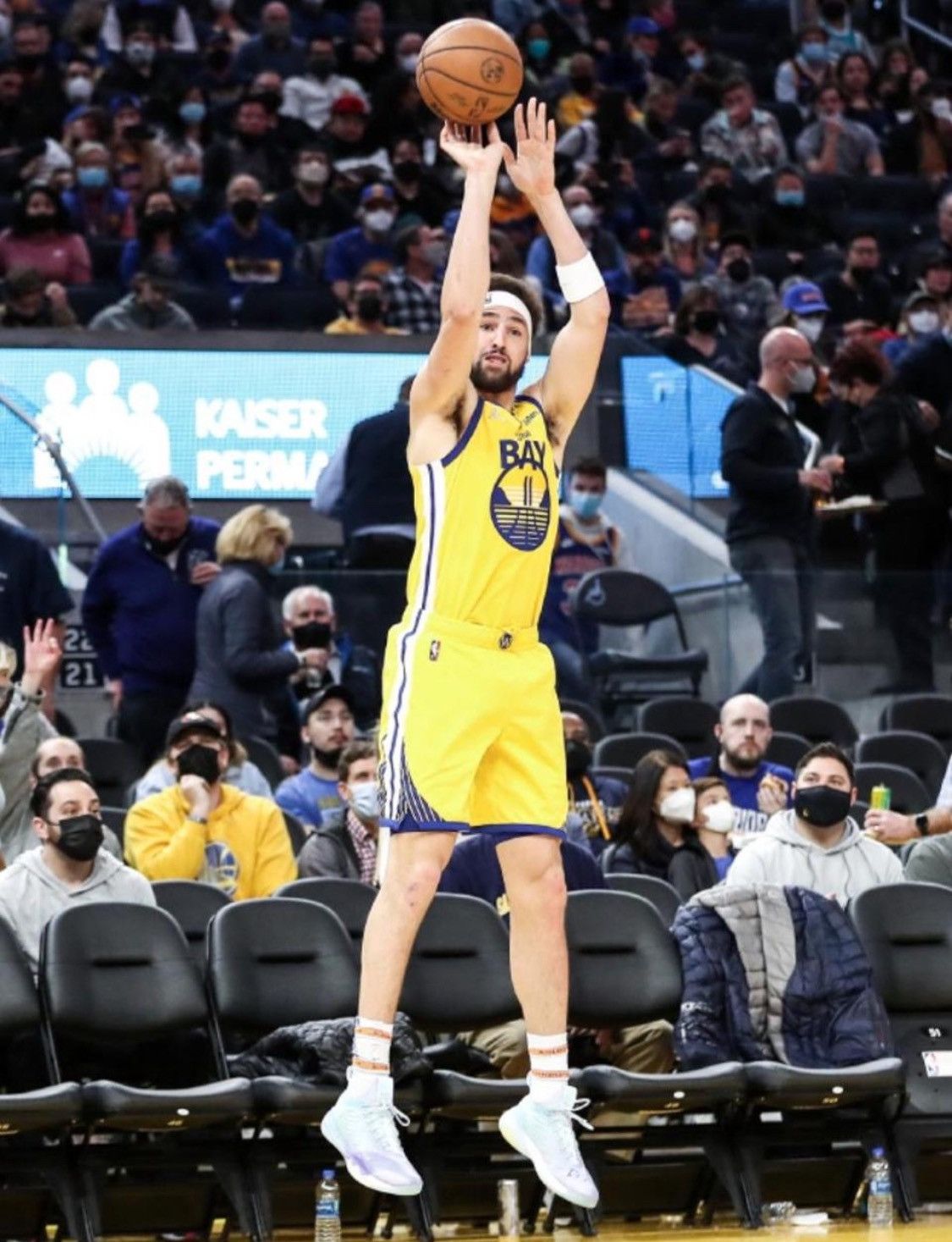 Jordan Brand × NBA Klay Thompson Golden State Warriors Jordan 2020-2022 Jersey Size US M / EU 48-50 / 2 - 5 Thumbnail