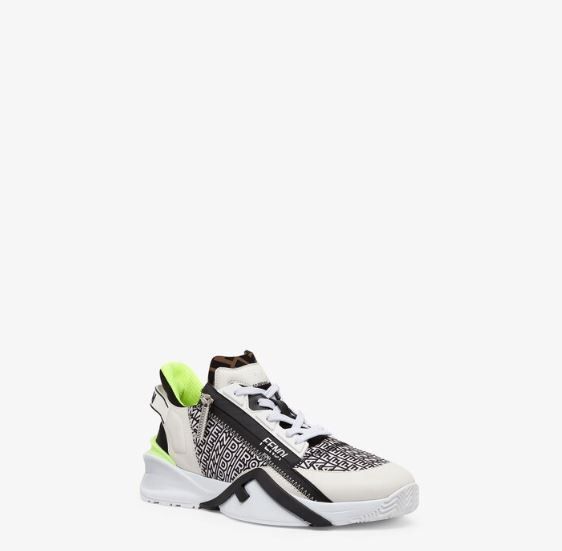Fendi o1w1db10724 Flow Sneakers in Multicolor Size US 9 / EU 42 - 2 Thumbnail