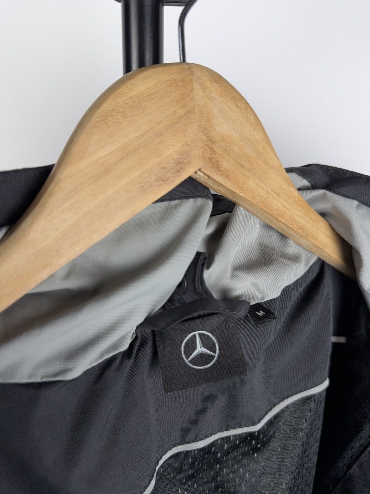 Mercedes-Benz × Vintage Official Mercedes ninja Racing Black F1 Big Logo 90s Rare Size US M / EU 48-50 / 2 - 6 Thumbnail