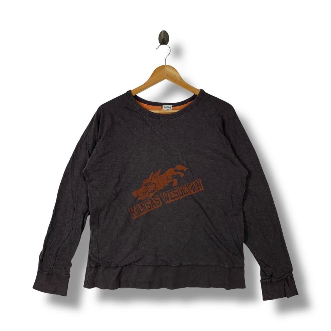 Other Vintage KANSAS WESLEYAN health knit long sleeve tee Size US L / EU 52-54 / 3 - 1 Thumbnail