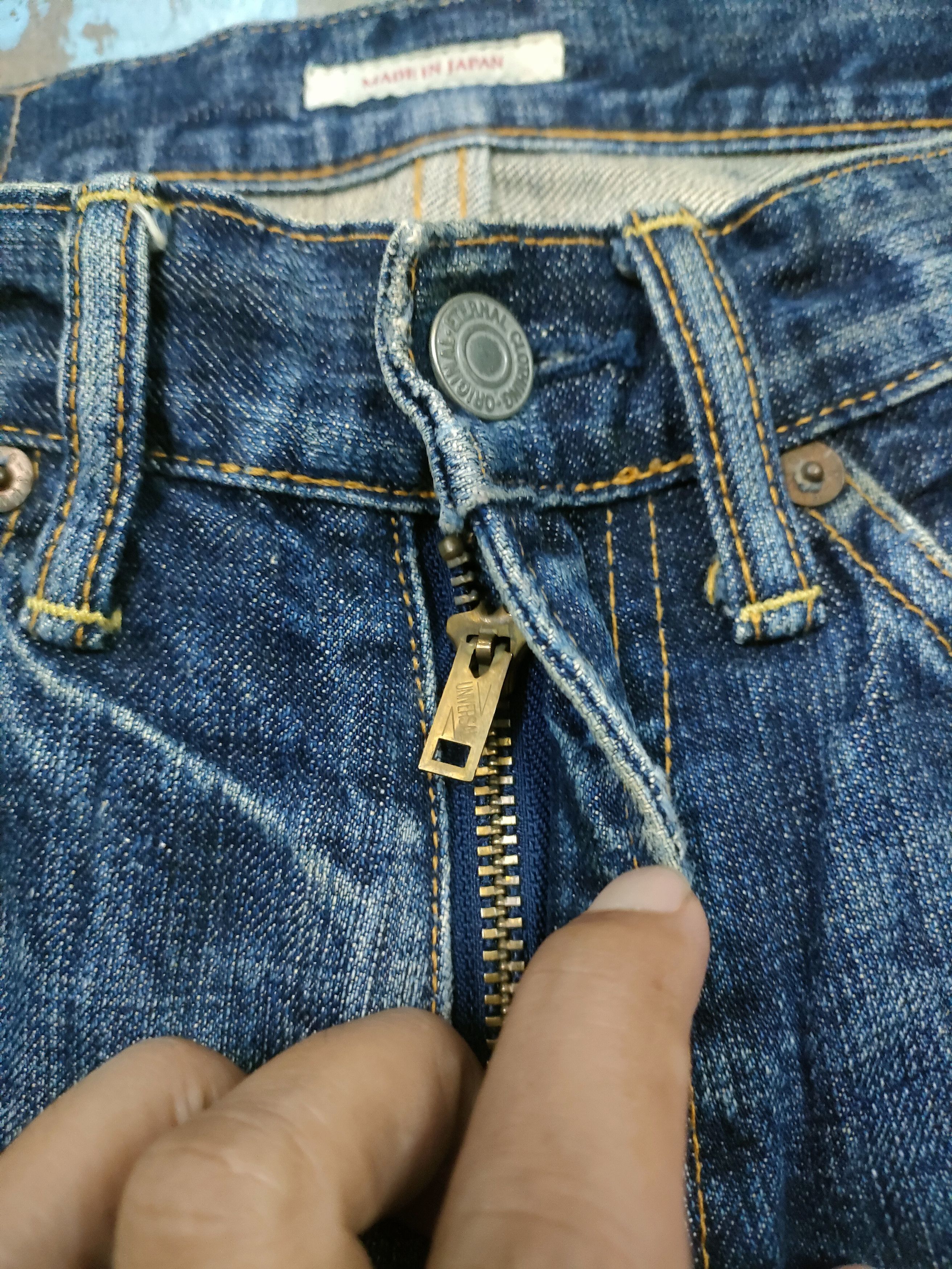 Eternal Distressed Enternal Japanese Denim Size US 28 / EU 44 - 5 Thumbnail