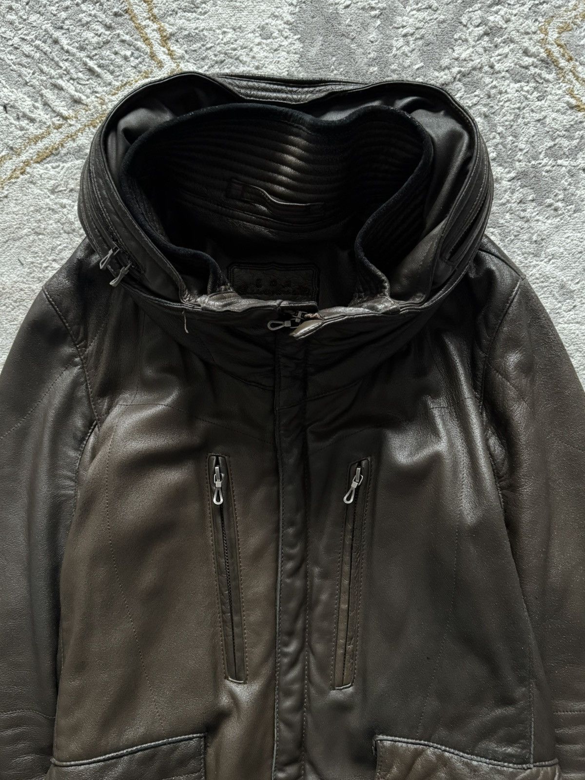 GOA GOA leather bono jacket Size US M / EU 48-50 / 2 - 4 Thumbnail