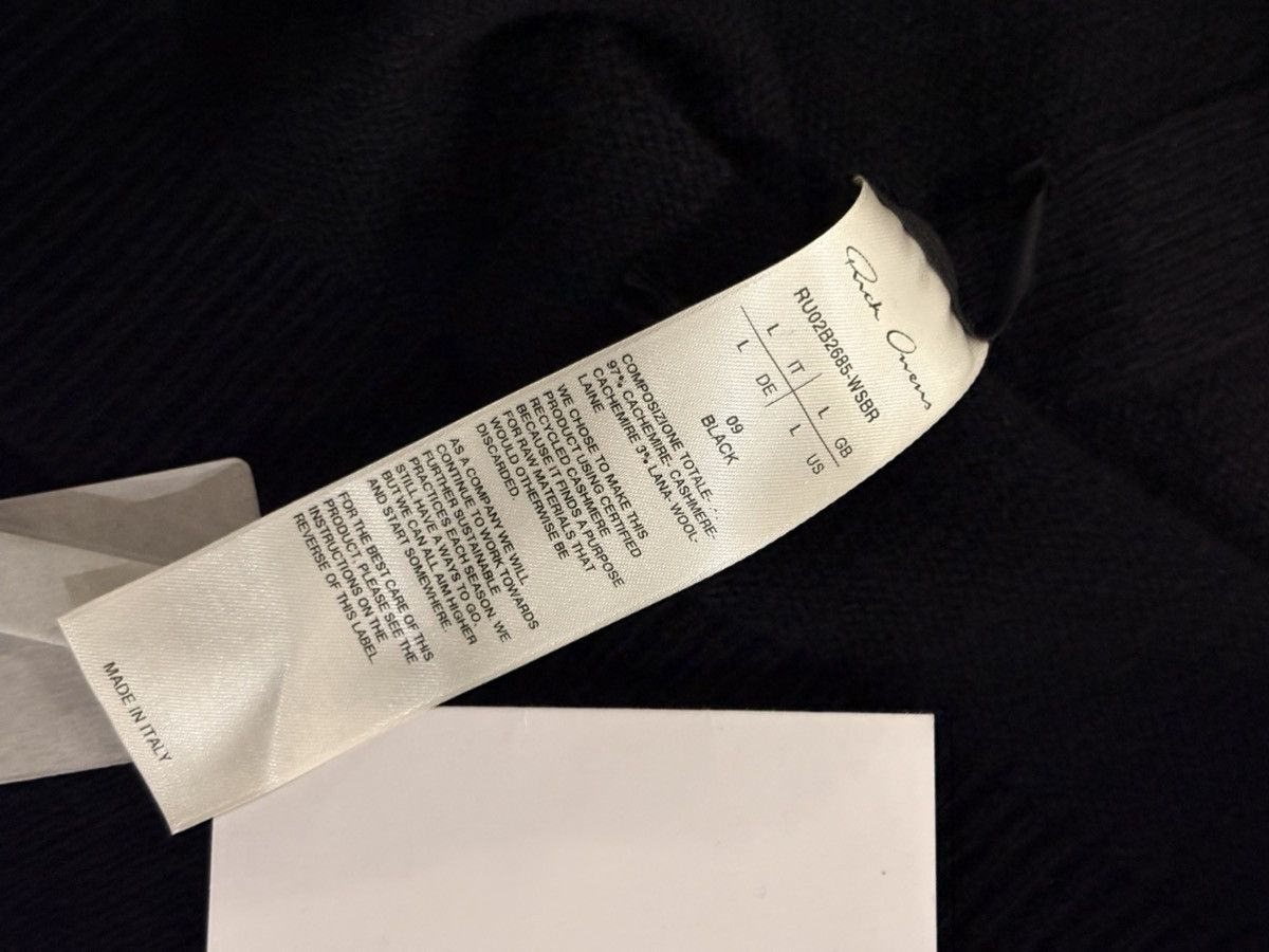 Rick Owens RICK OWENS CASHMERE HOODIE Size US L / EU 52-54 / 3 - 7 Thumbnail