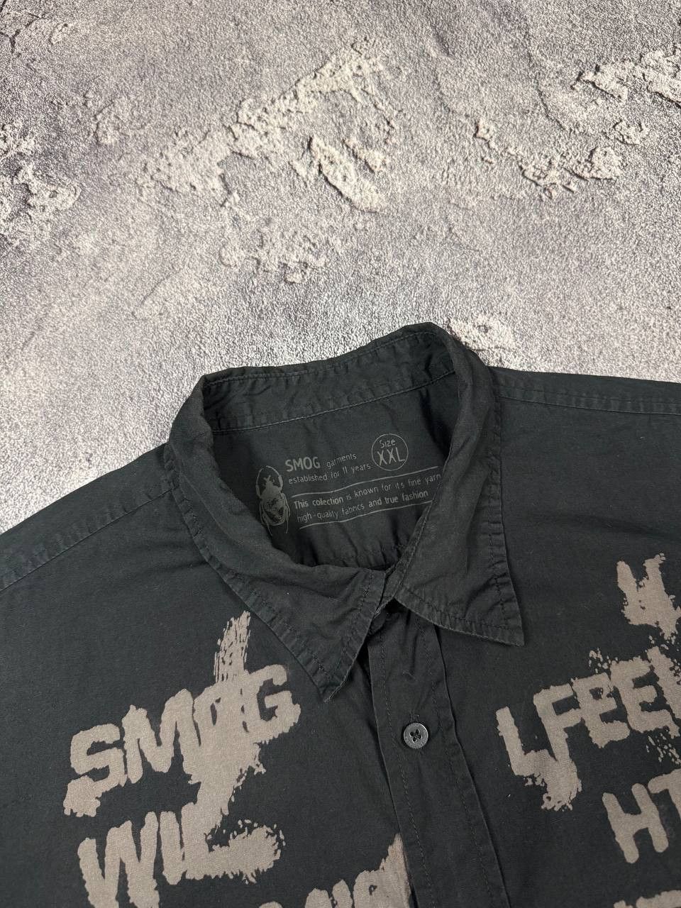 If Six Was Nine Y2K Gothic Graphic Print Shirt 2000s Alt Streetwear Size US XXL / EU 58 / 5 - 5 Thumbnail