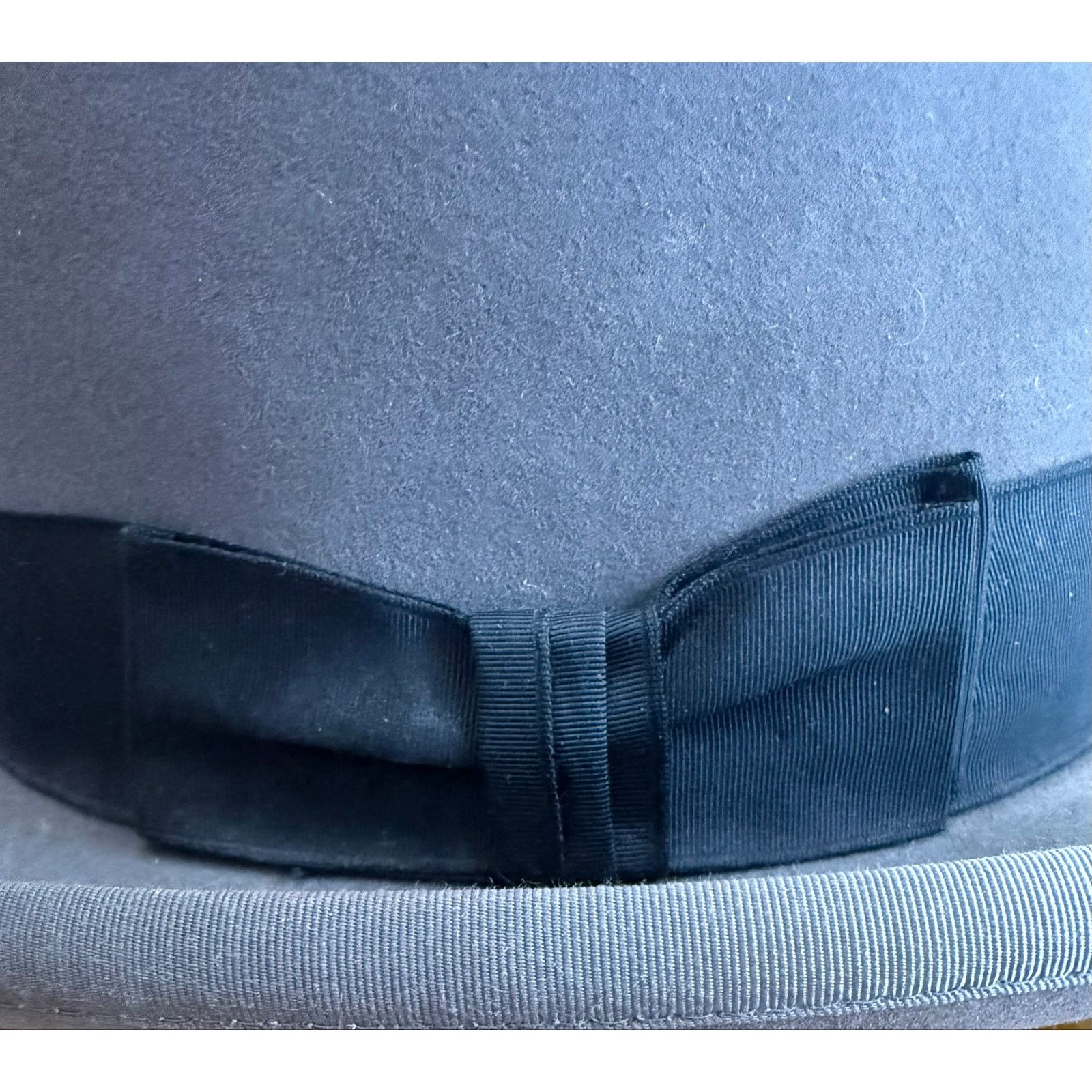 Other Vintage 60s Dobbs Golden Coach Gray Fur Felt Fedora Size7.5 Size ONE SIZE - 11 Thumbnail