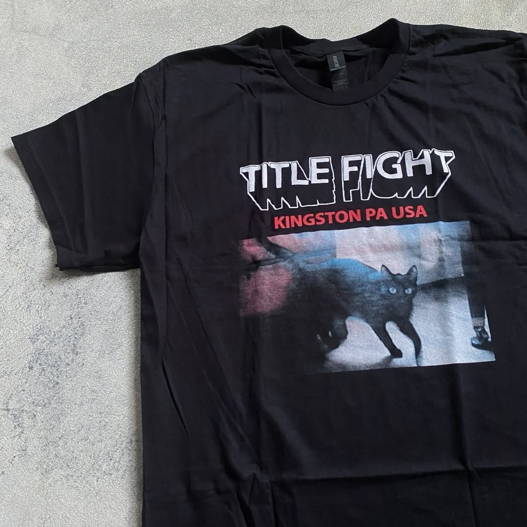 Band Tees Title Fight band Black Short Sleeve T Shirt Large Size US L / EU 52-54 / 3 - 1 Thumbnail