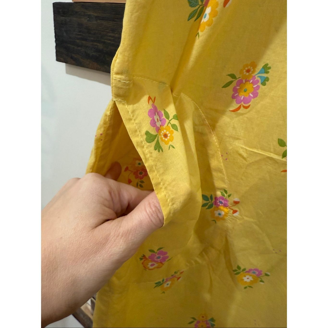 Guru Gudrun Sjoden floral lightweight cotton dress tunic pockets Size M / US 6-8 / IT 42-44 - 4 Thumbnail