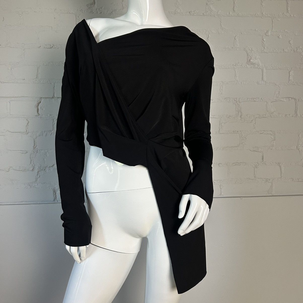 Vintage Insane asymmetric blouse tunic Size S / US 4 / IT 40 - 1 Thumbnail