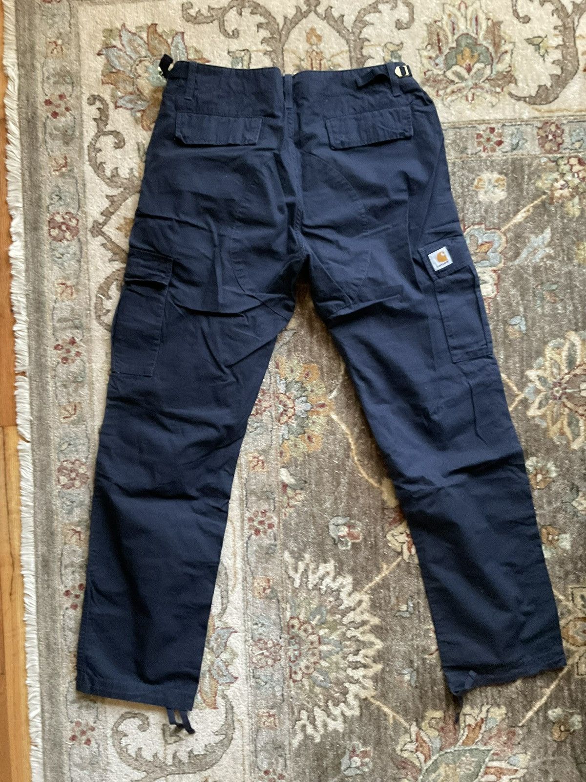 Carhartt Wip Navy Aviation Pants Size US 34 / EU 50 - 4 Thumbnail