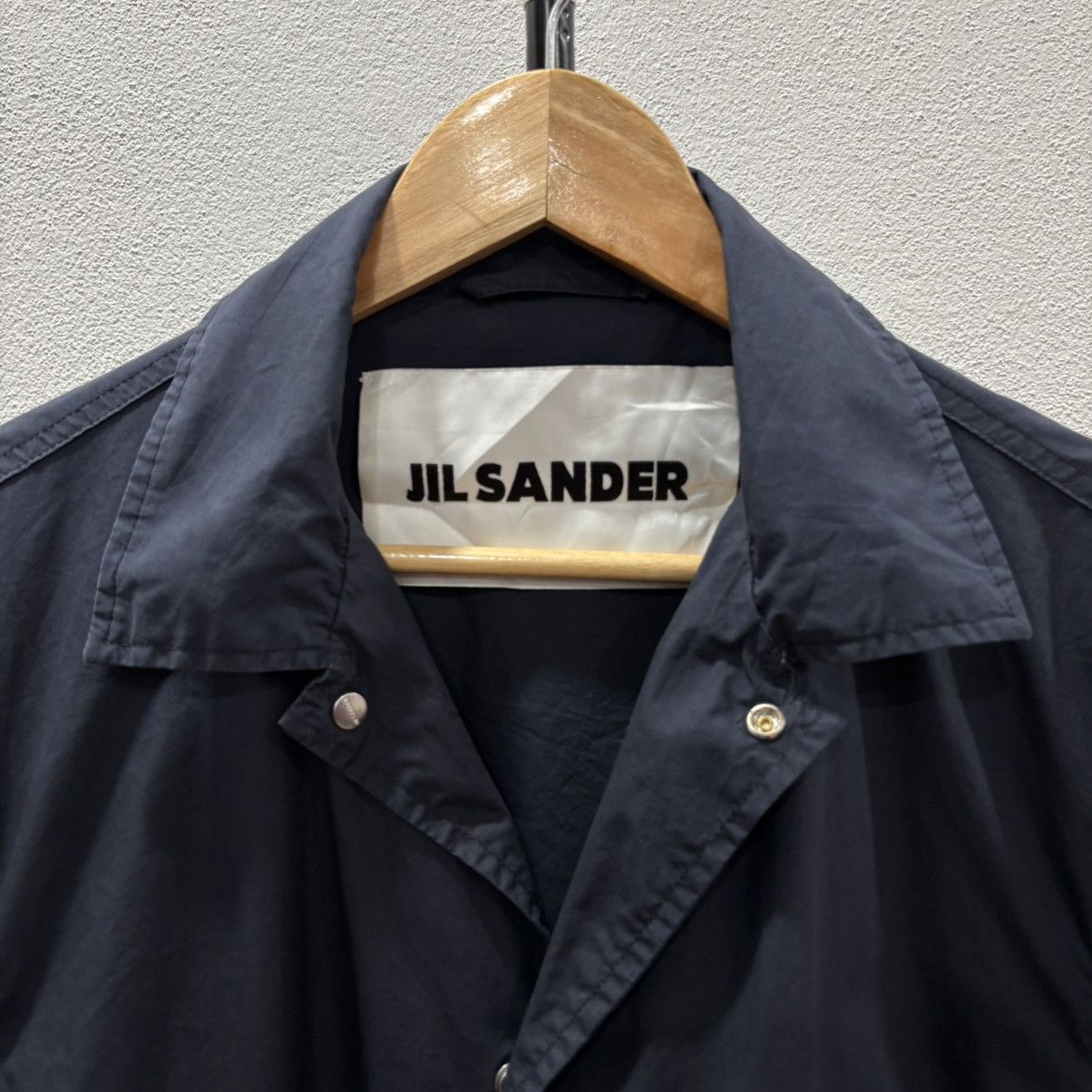 Jil Sander JIL SANDER Coach Jacket Navy Size US S / EU 44-46 / 1 - 4 Thumbnail