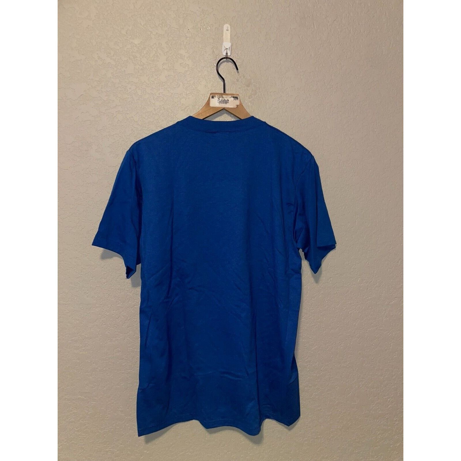 Jerzees Vintage Bald Eagle Shirt Proud American Montana Blue Tee VTG Size US L / EU 52-54 / 3 - 11 Thumbnail