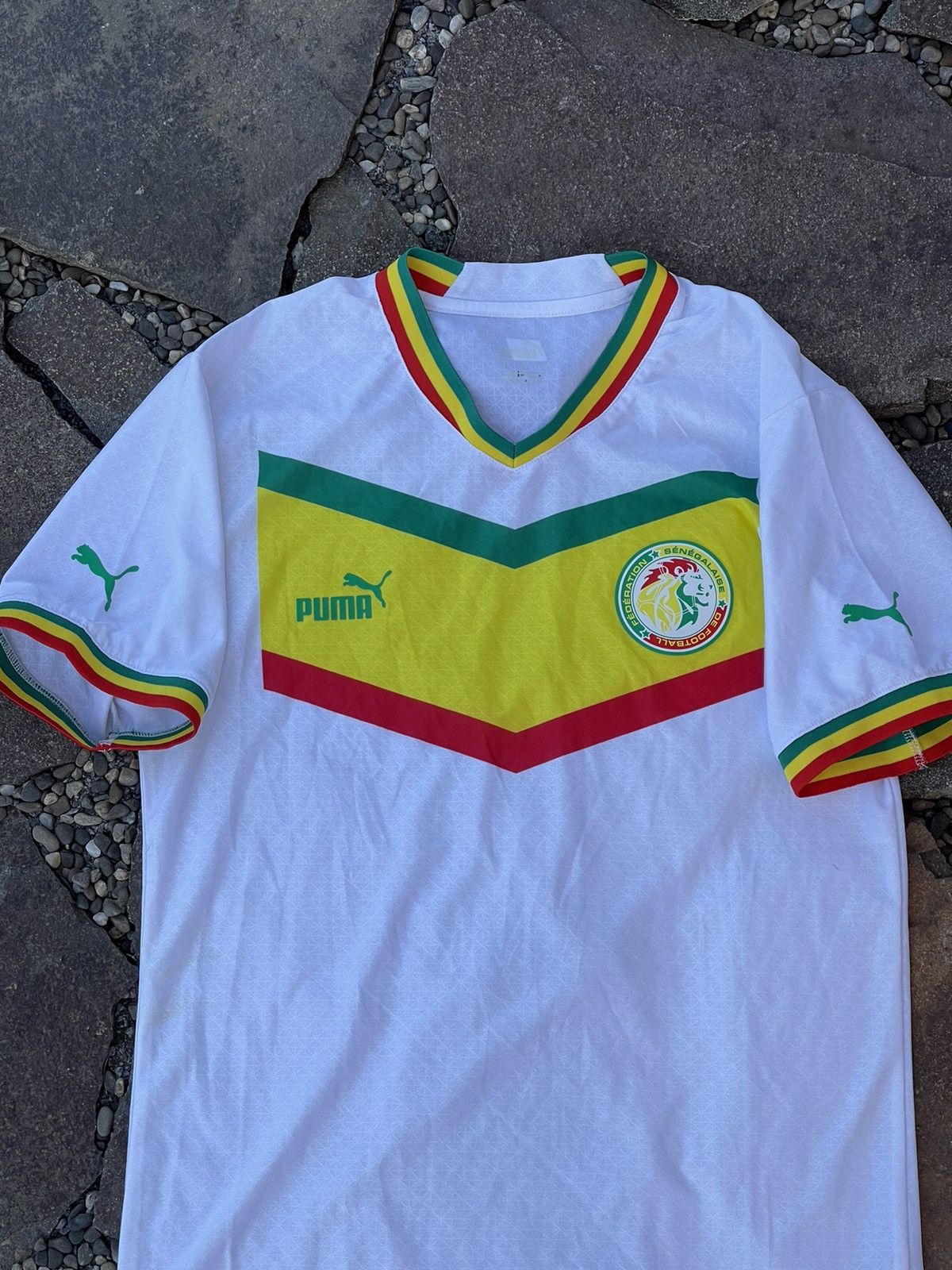 Puma 2022 Puma Senegal #9 Amine soccer jersey Size US L / EU 52-54 / 3 - 5 Thumbnail