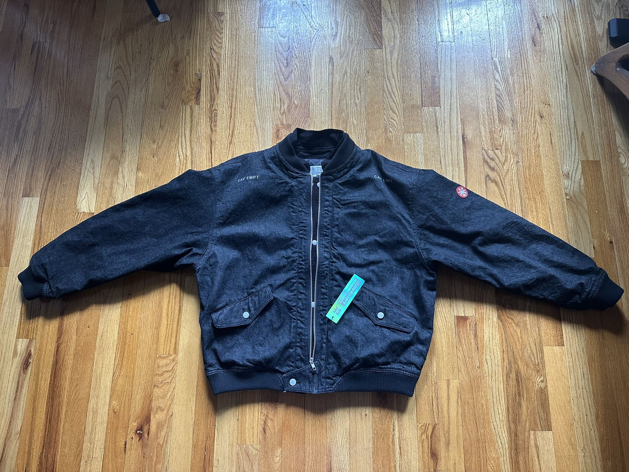 C.E CAVEMPT OVERDYE REV ZIP JACKET Cav Empt C.E OVERDYE TAPED