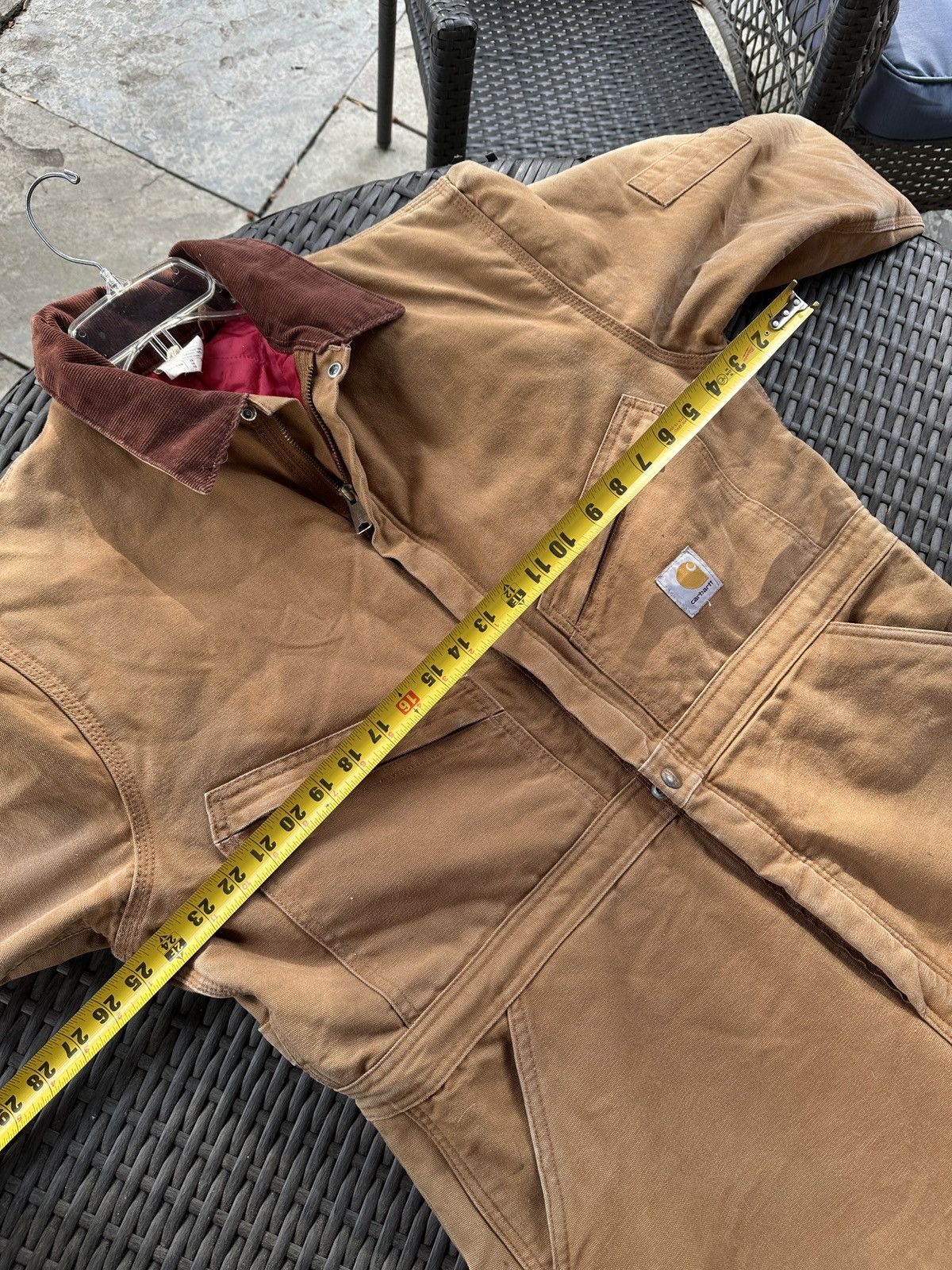 Carhartt Carhartt Coverall 46 Short Quilt Insulated bib Union X01 Size US 33 - 13 Thumbnail