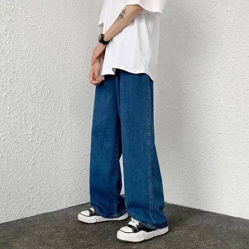 Jean × Vintage Streetwear Style Baggy Jeans Size US 32 / EU 48 - 4 Thumbnail