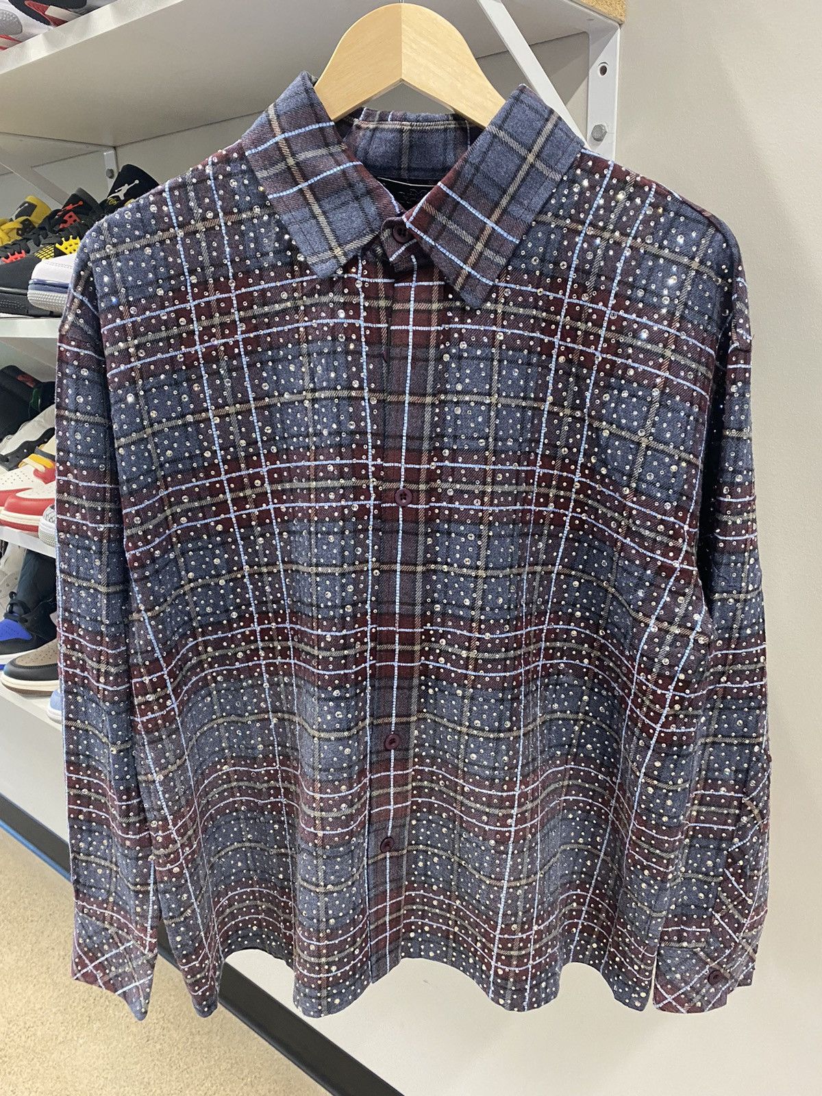 HMDD 💀HMDD Billie Jean Flannel Sz L💀 Size US L / EU 52-54 / 3 - 1 Thumbnail