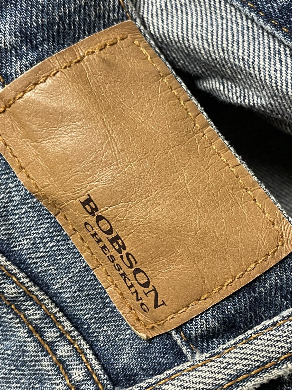 Japanese Brand × Vintage BOBSON CHESSKING Regular Straight Cut Jeans (93) Size US 33 - 8 Thumbnail