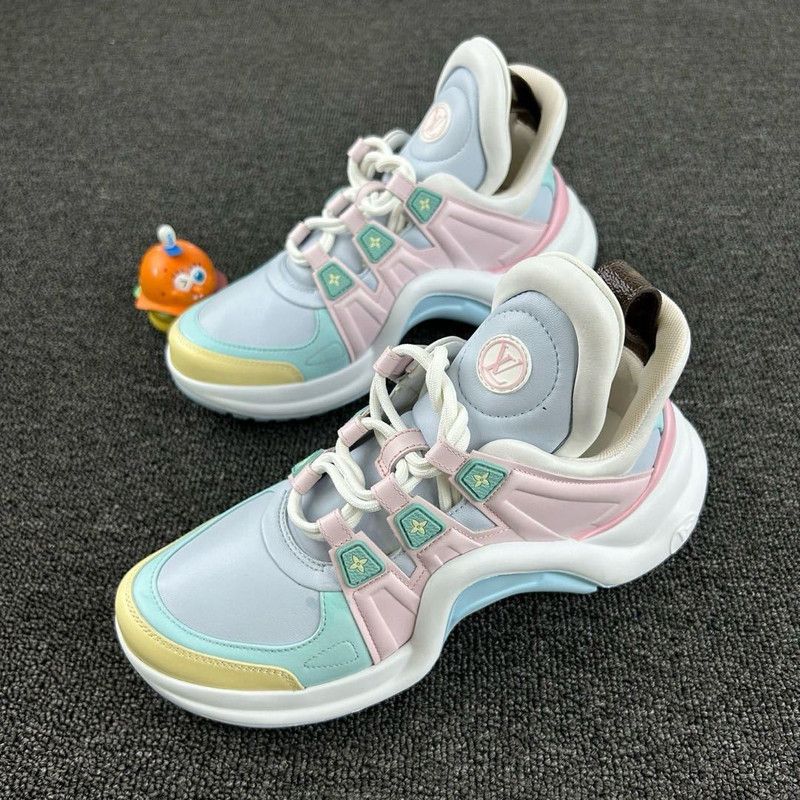 Louis Vuitton Louis Vuitton Archlight Colorful Low-Top Sneakers 0079 Size US 8 / IT 38 - 1 Thumbnail