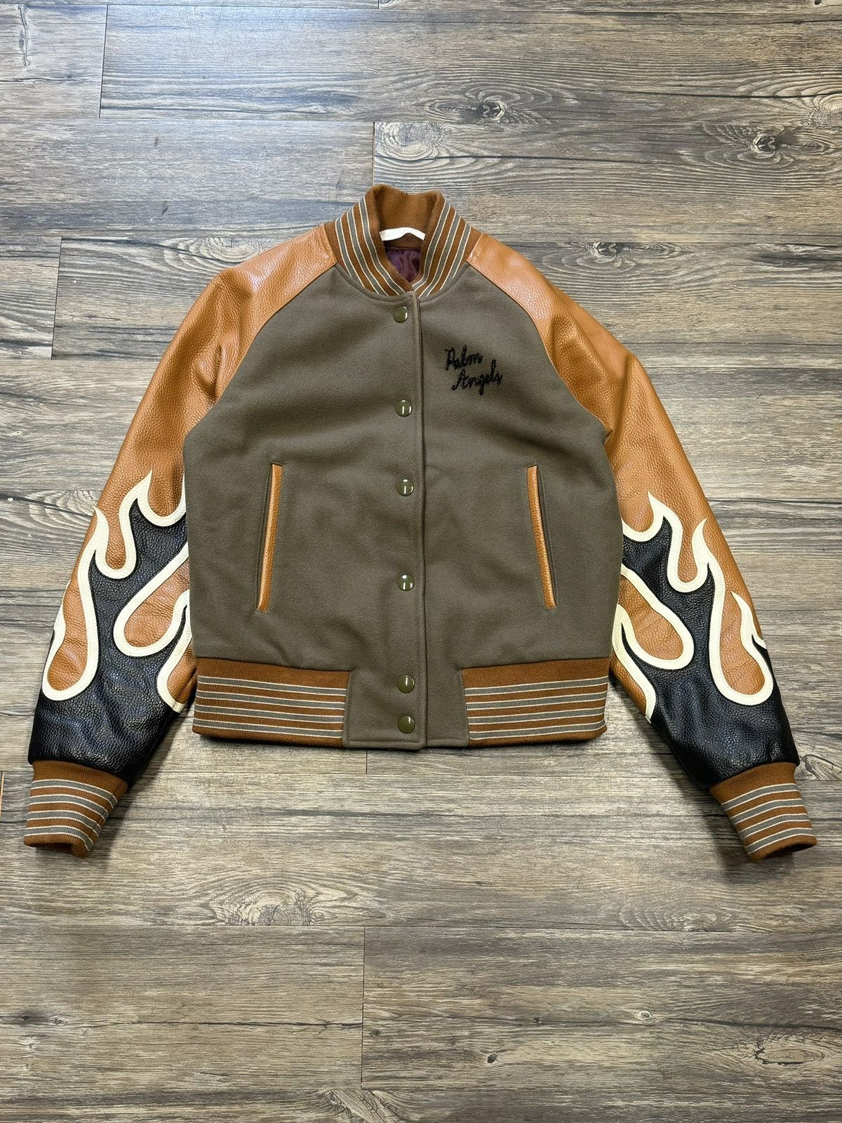Palm Angels Flame Jacket | Grailed