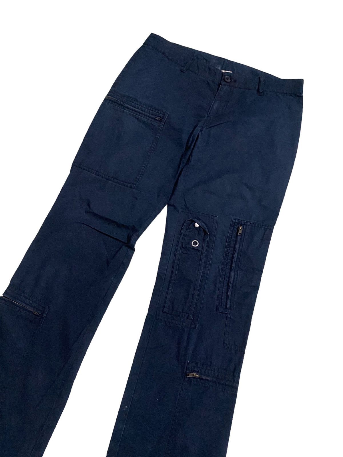 Hysteric Glamour Vintage Japanese Brand Multi Zipper Cargo Pant Size 31" - 4 Thumbnail