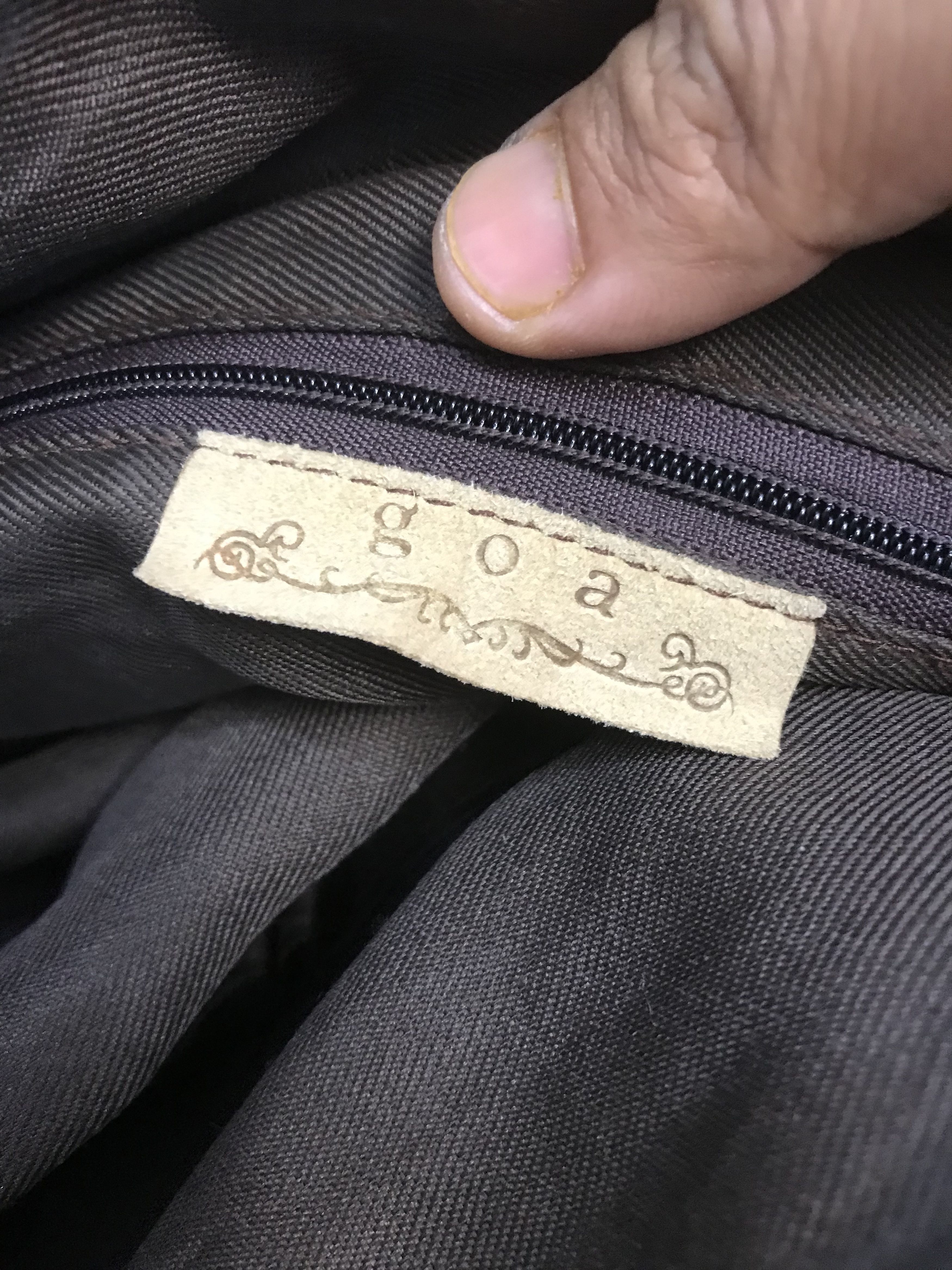 GOA Goa Brown Travel Leather Bag Size ONE SIZE - 8 Thumbnail