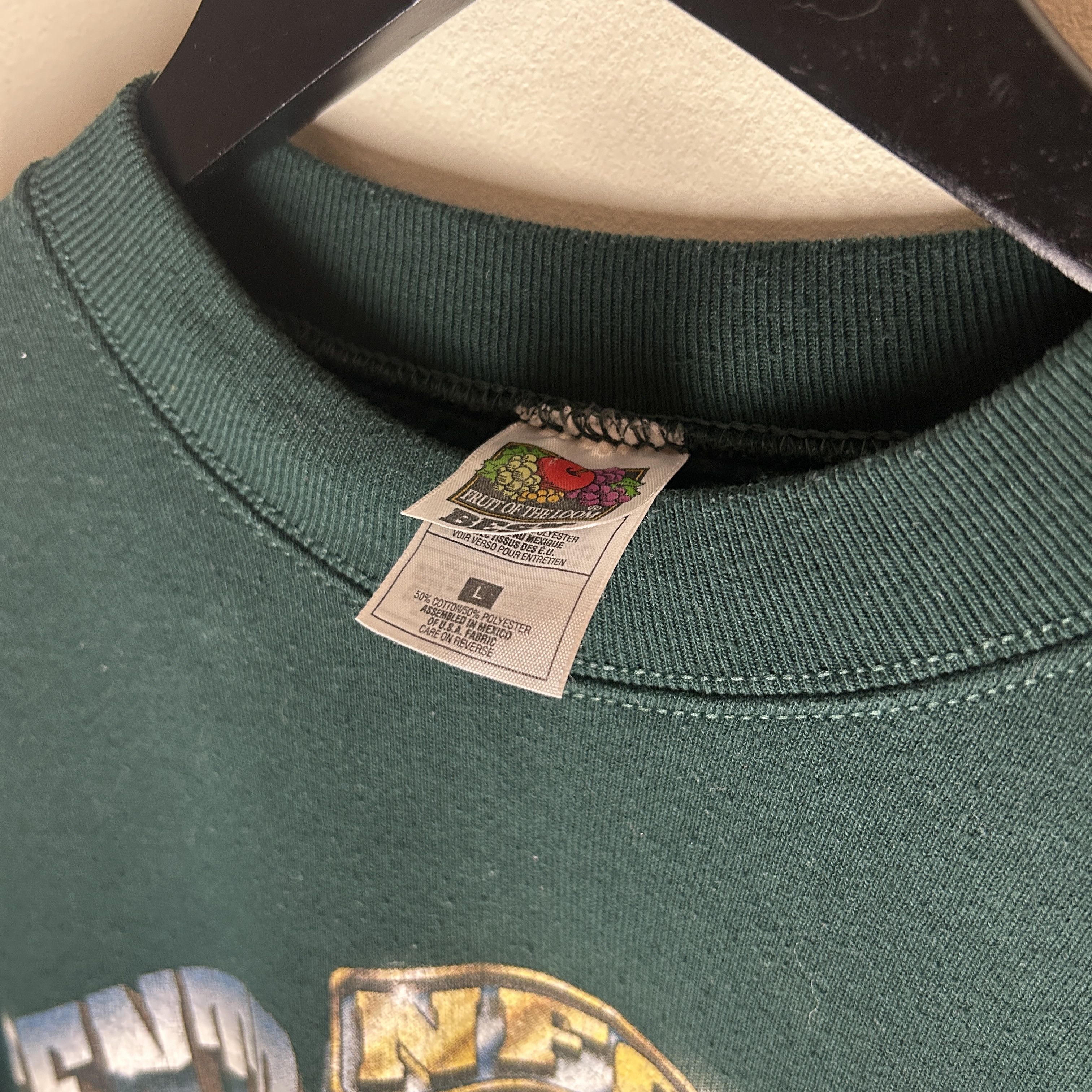 NFL Vintage Green Bay Packers 1996 Champions Sweatshirt Size US L / EU 52-54 / 3 - 4 Thumbnail