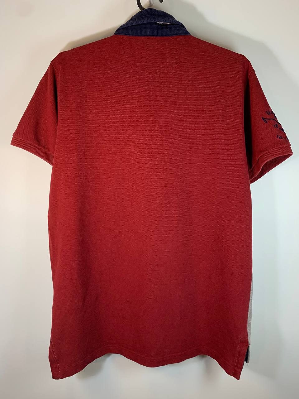 U.S. Polo Assn. × Vintage US POLO ASSN 125th Anniversary | Rugby Polo Shirt | Mens | Size US M / EU 48-50 / 2 - 10 Thumbnail