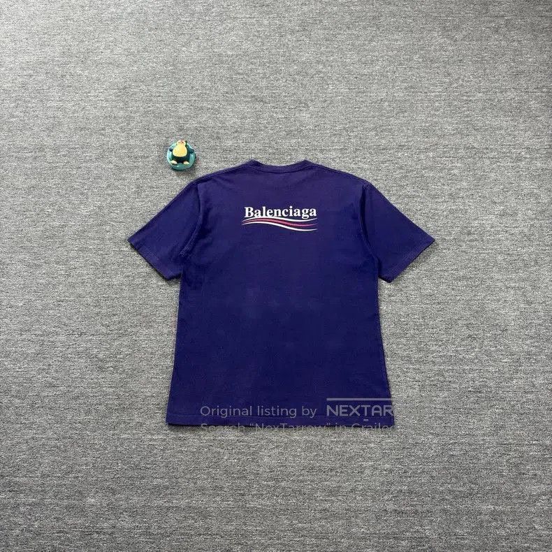 Balenciaga Balenciaga Purple Coke Short Sleeve T-shirt. Size US XS / EU 42 / 0 - 2 Thumbnail