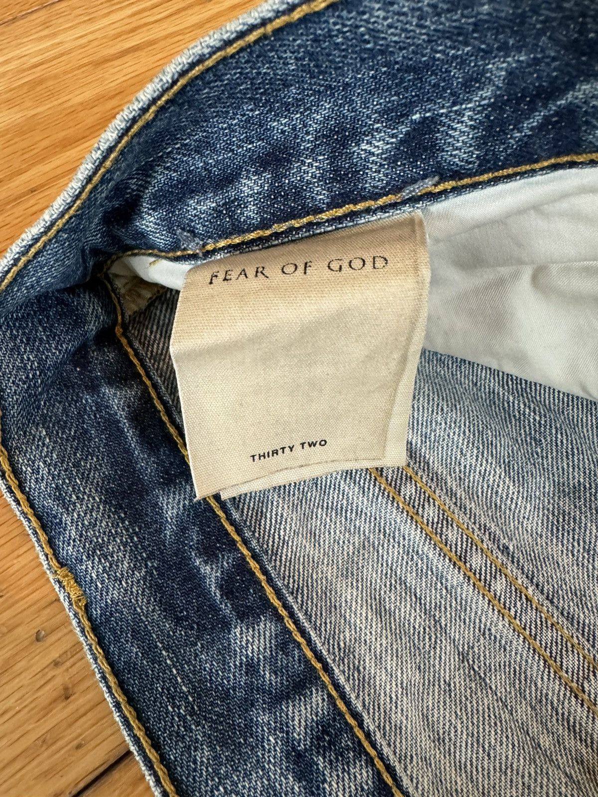 Fear of God Fear Of God Denim 32 Size US 32 / EU 48 - 6 Thumbnail