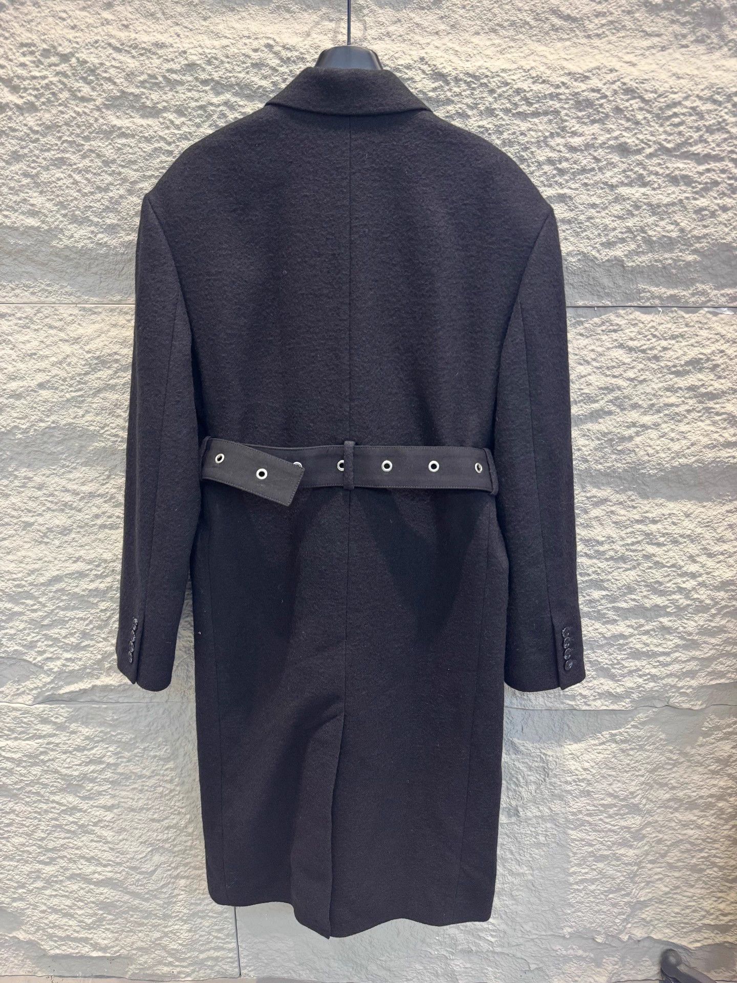 Acne Studios Acne Studios Black Blazer Collar Long Coat 32 Size XXS / US 00 / IT 34 - 2 Thumbnail