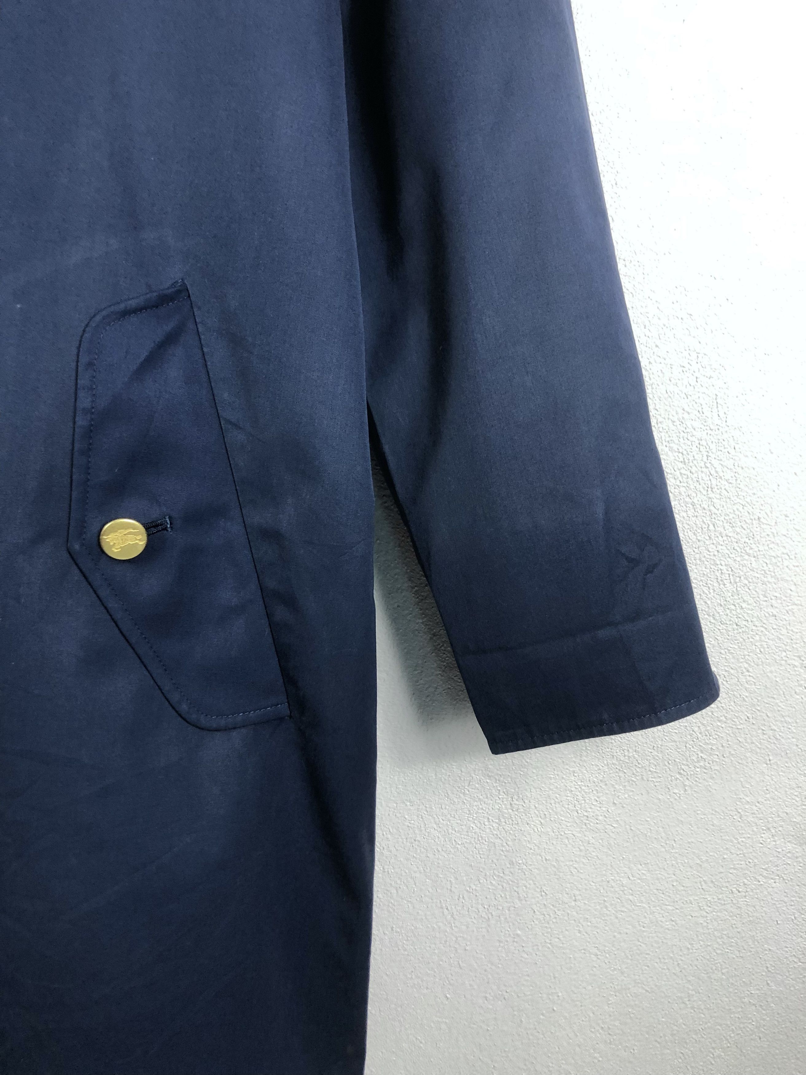 Burberry Prorsum Vintage Burberrys Nova Check Big Logo Trench Coat Jacket Size US M / EU 48-50 / 2 - 7 Thumbnail