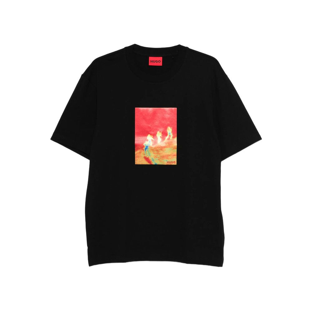 Hugo BLACK T-Shirts & Vests - T-Shirts