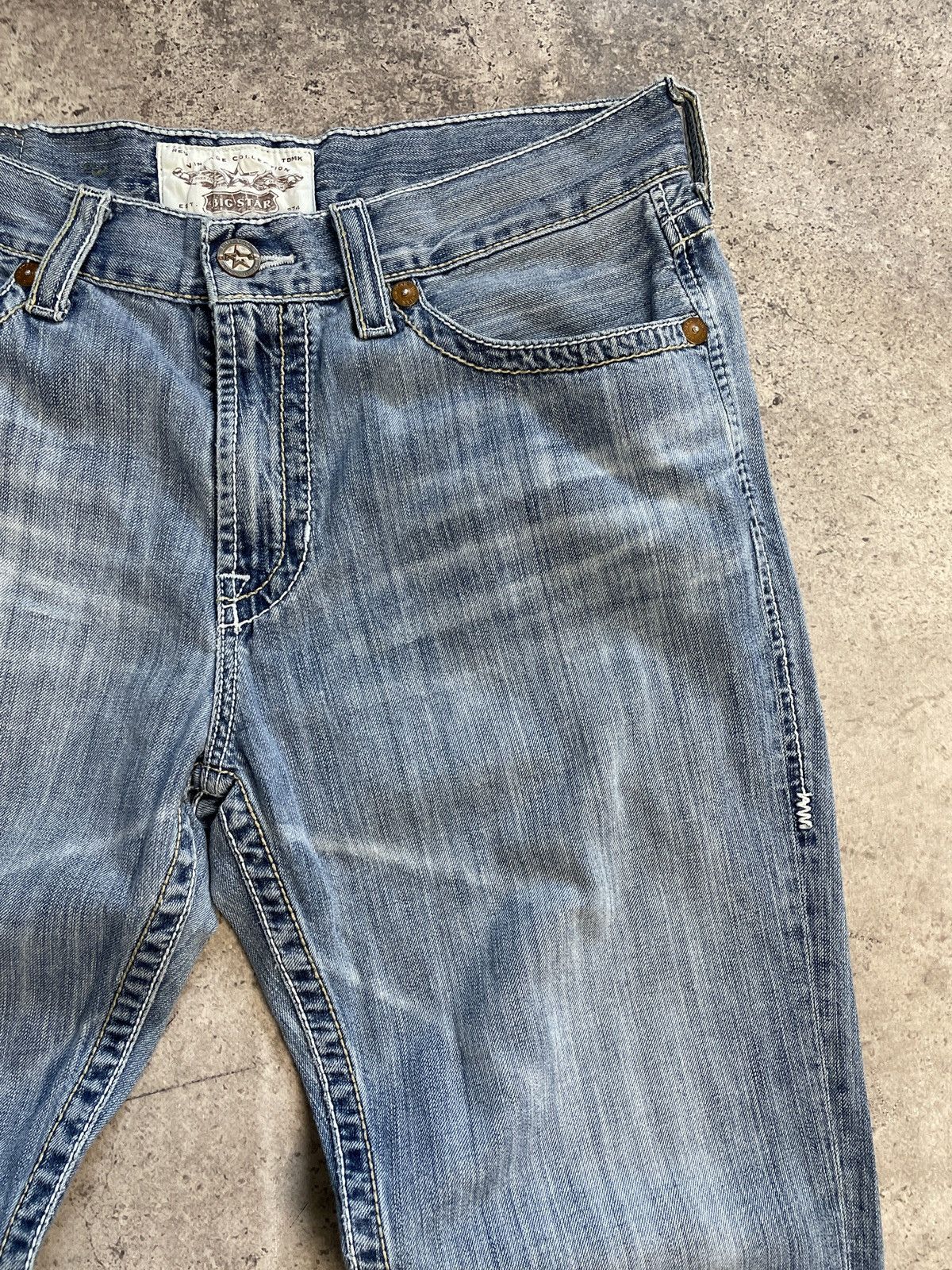 True Religion Vintage Y2K Big Star Like True Religion Y2K Distressed Jeans Size US 36 / EU 52 - 13 Thumbnail