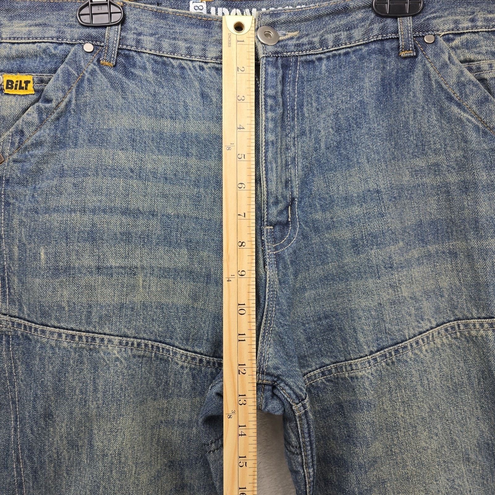 Other Bilt Iron Workers Jeans Mens 38 Protective Lining W/ Pads Size US 38 / EU 54 - 20 Thumbnail