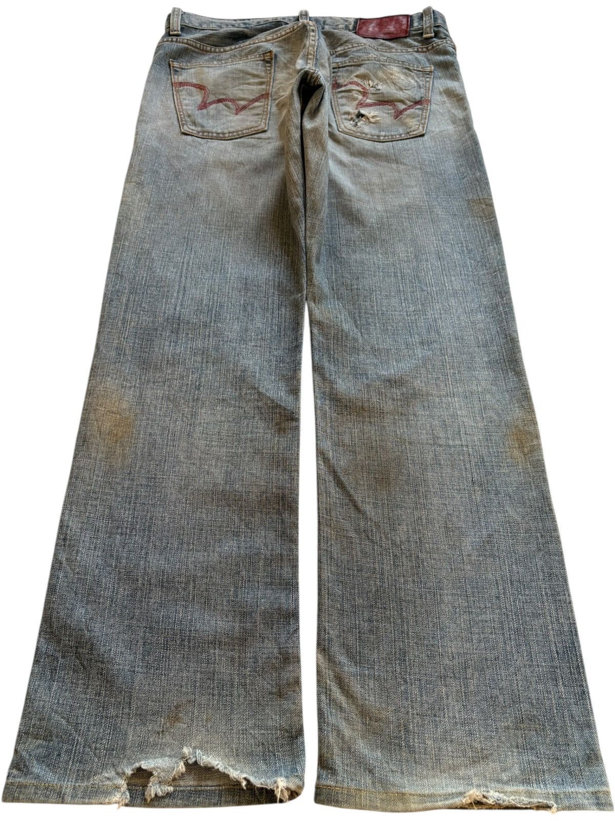 Edwin SALES🔥Vintage Japanese Edwin 503 Mud Wash Loose Baggy Jeans Size US 35 - 2 Thumbnail