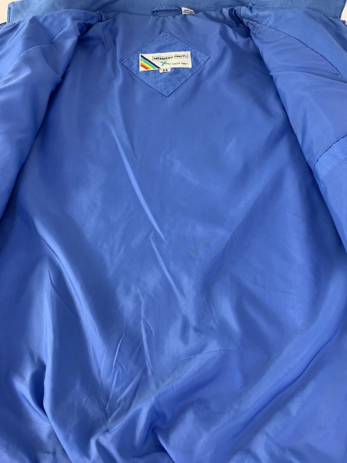 Members Only 80s 90s Members Only Europe Craft Simple Bomber Jacket Size US L / EU 52-54 / 3 - 5 Thumbnail