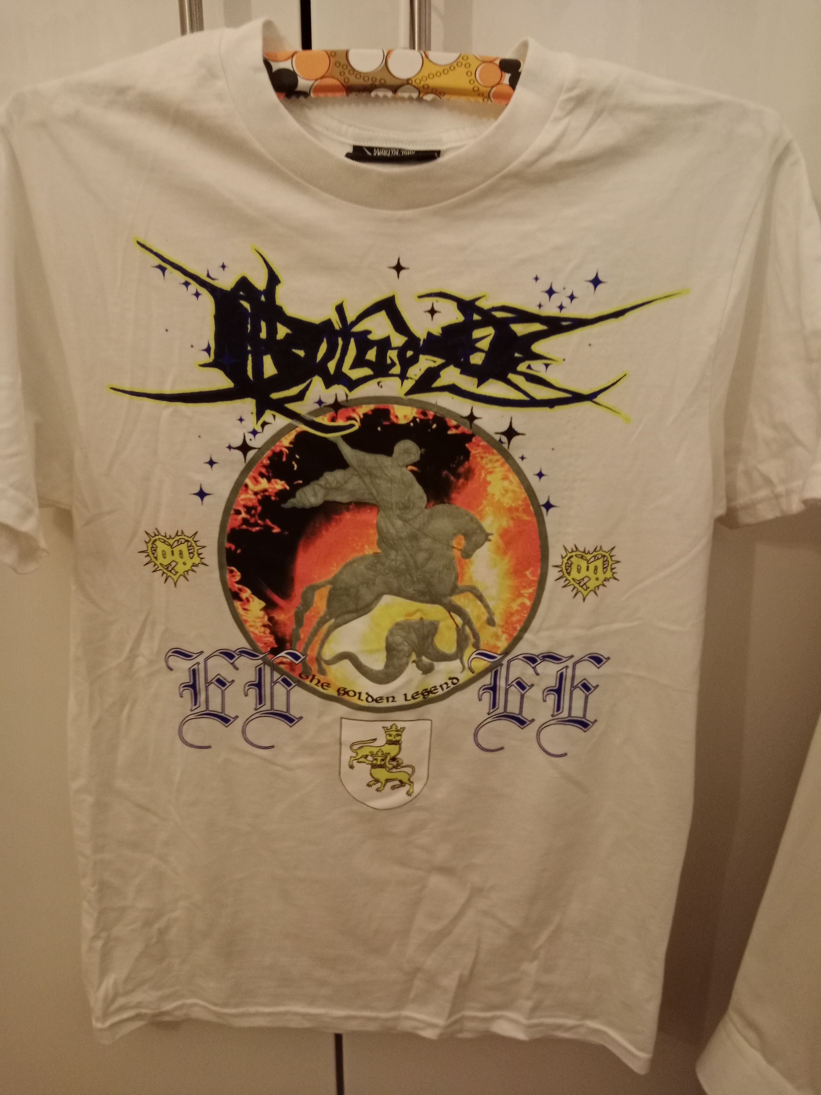 Drain Gang × Sad Boys Bladee Martyr Tour GTB Shirt White Size US S / EU 44-46 / 1 - 1 Thumbnail