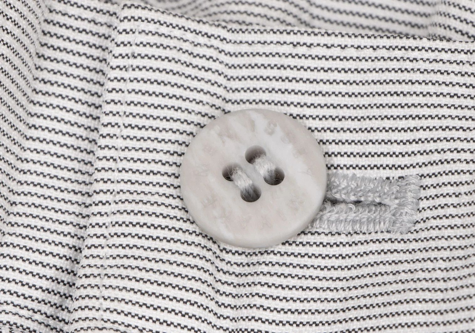 Issey Miyake Pleated Stripe Pants in Gray and White Size US 34 / EU 50 - 4 Thumbnail