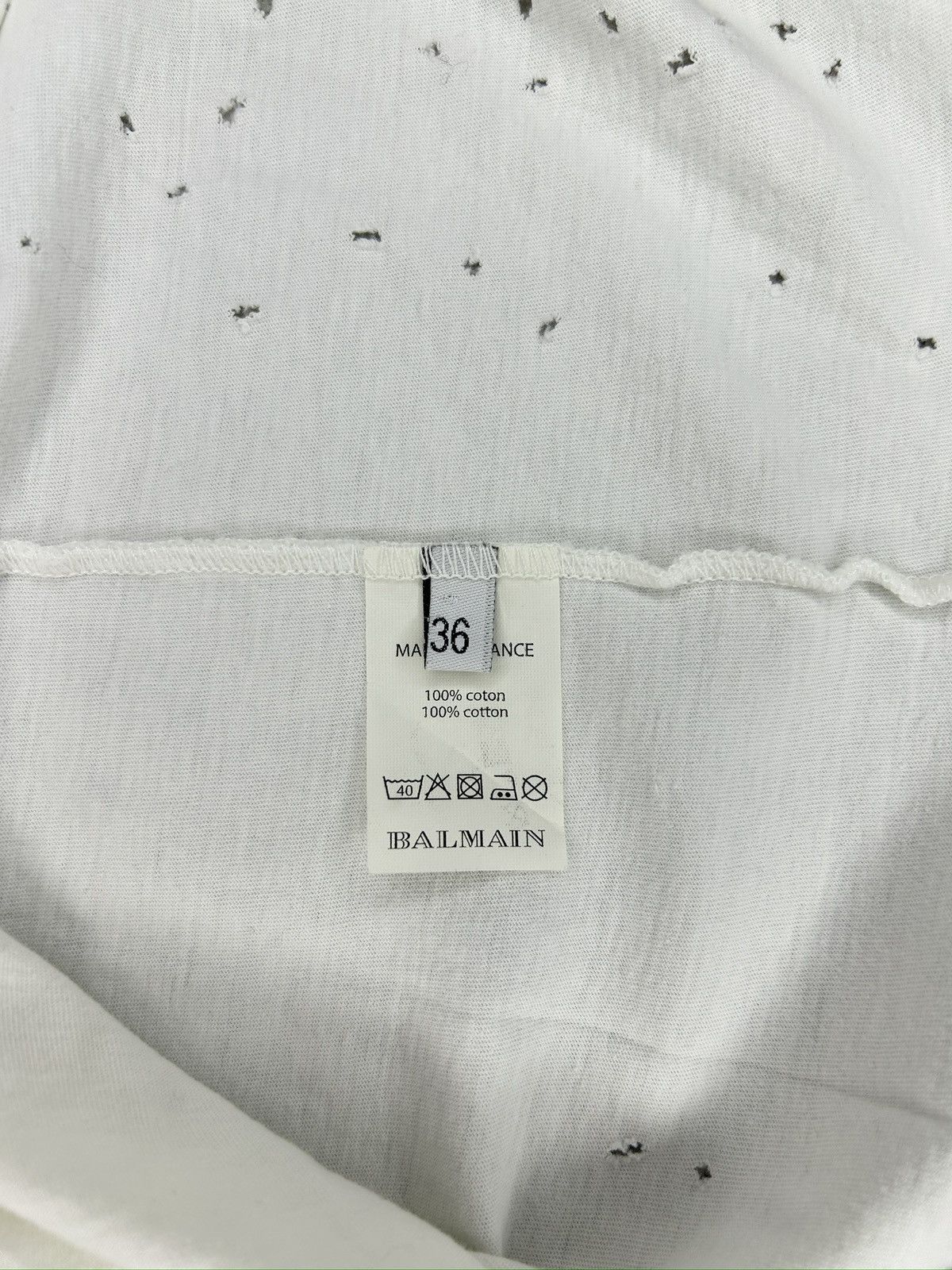 F/W 10 Balmain by Decarnin Shotgun T-Shirt