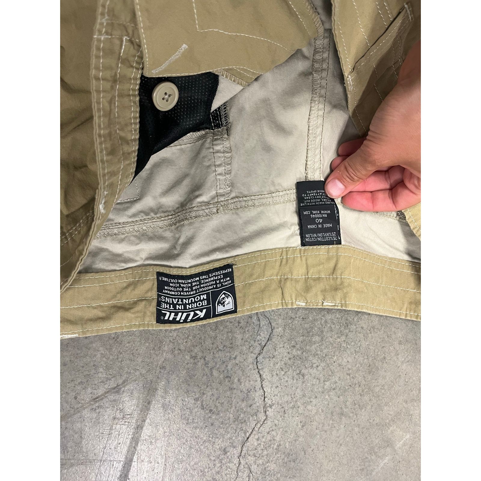 Kuhl Kuhl Vintage Patina Dye Shorts Mens 40 Brown Utility Size US 40 / EU 56 - 5 Thumbnail