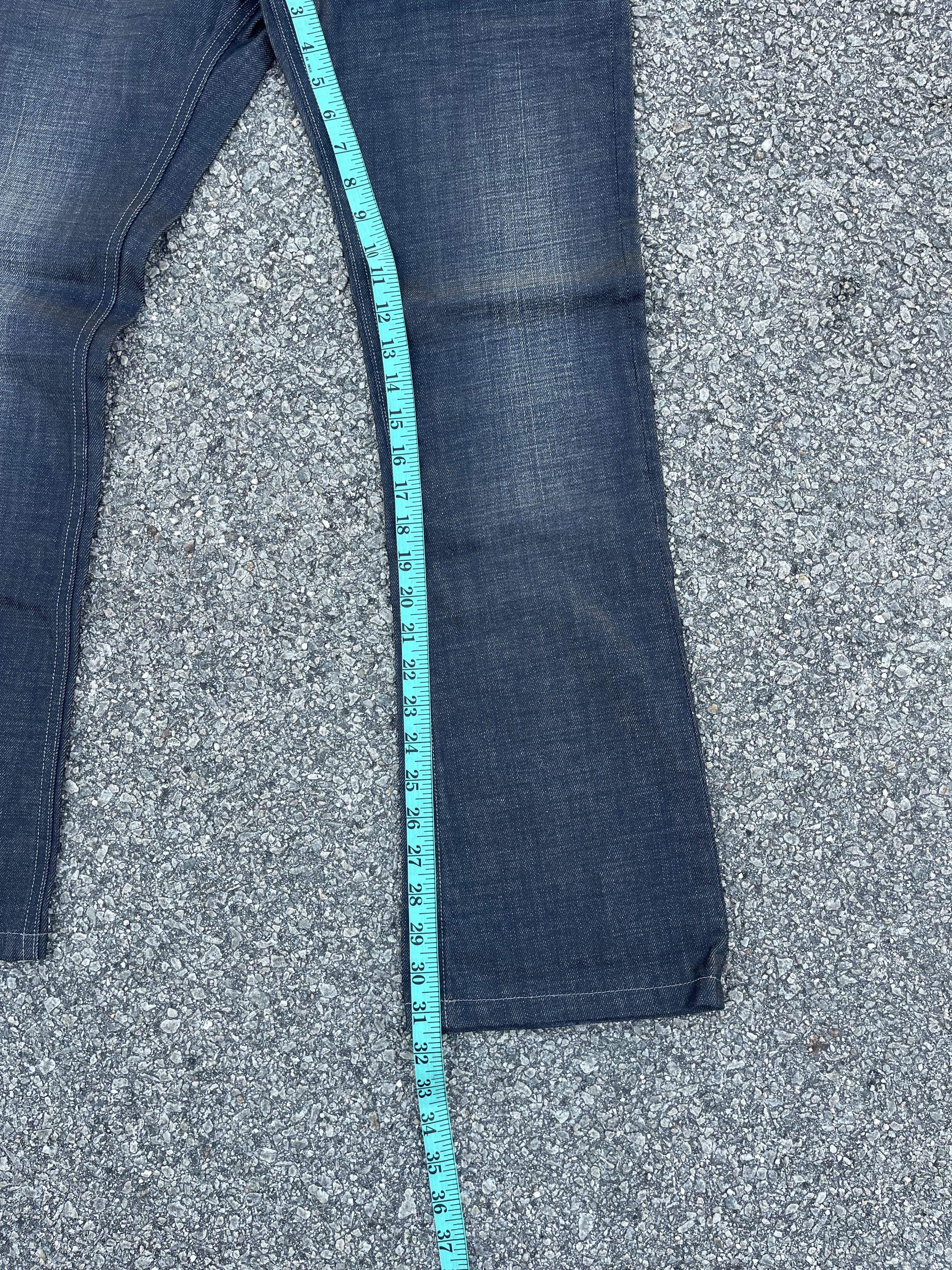 Issey Miyake × Tete Homme Tete Homme Flare Waxed Denim Kendrick Lamar Size US 29 - 8 Thumbnail