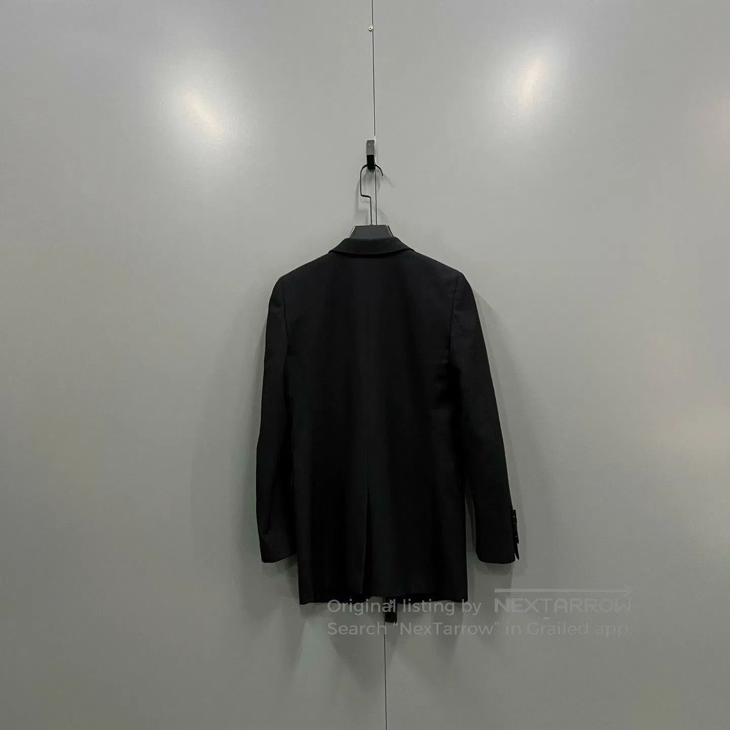 Saint Laurent Paris Saint Laurent Black Embroidered Lapel Blazer. Size US M / EU 48-50 / 2 - 3 Thumbnail