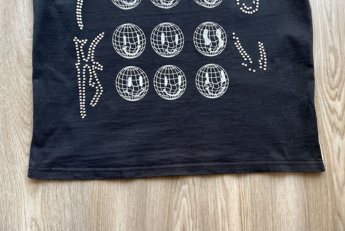 Misbhv Misbhv Double Printed Studded Tour T-Shirt Black White Tee Size US S / EU 44-46 / 1 - 14 Thumbnail