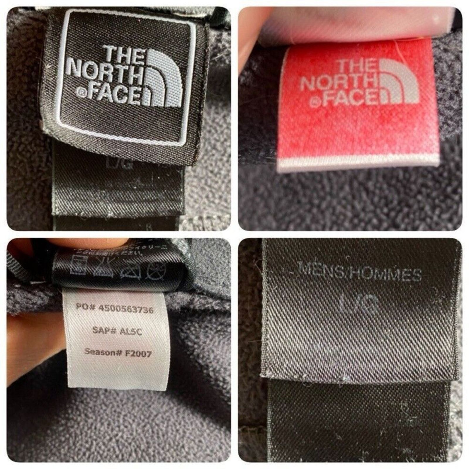 The North Face The North Face APEX GRAY Softshell Jacket Black- Size L AL5C Size US L / EU 52-54 / 3 - 7 Thumbnail