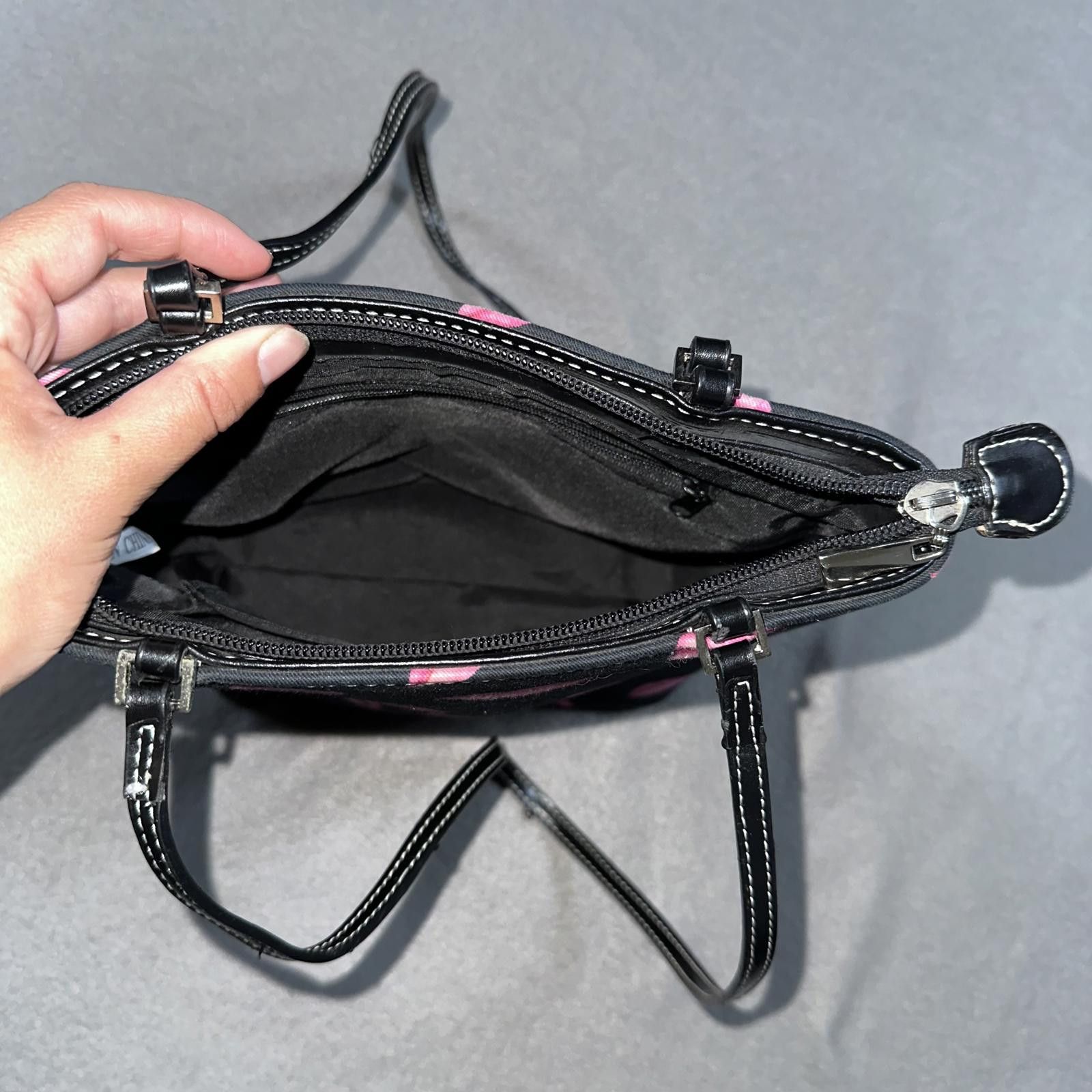 Other Shoulder Bag Lips Pink And Black Y2K Size ONE SIZE - 5 Thumbnail